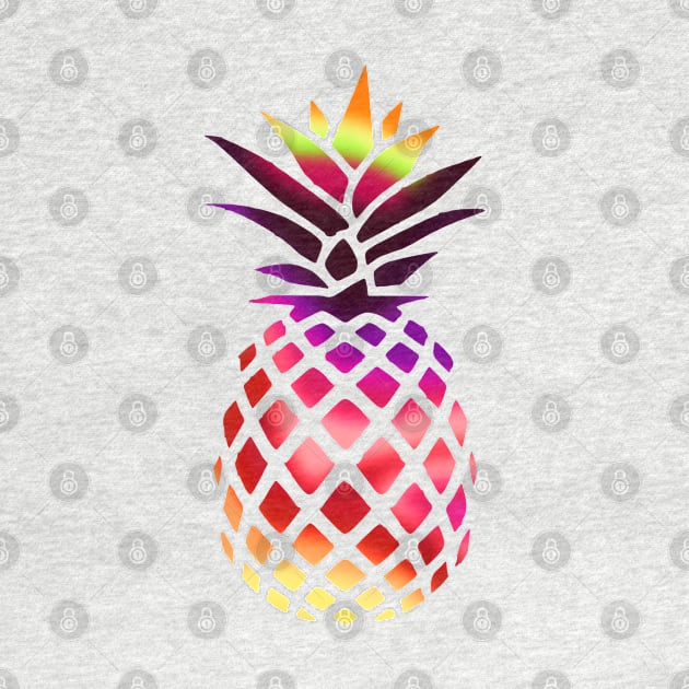 Colorful pineapple by Lamink